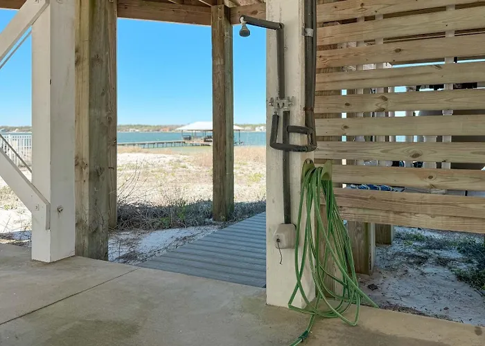 House On The Bay With Private Dock * Gulf Shores