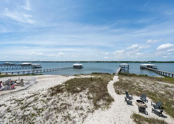 House On The Bay With Private Dock Gulf Shores
