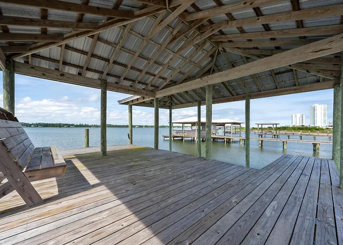 House On The Bay With Private Dock * Gulf Shores