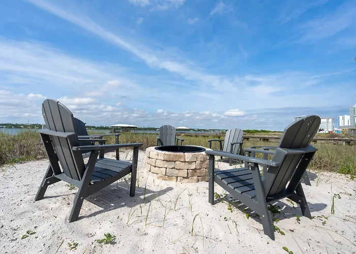 House On The Bay With Private Dock Gulf Shores
