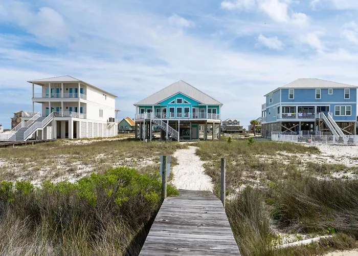 House On The Bay With Private Dock Gulf Shores
