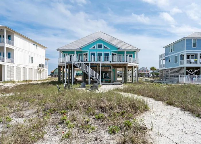 House On The Bay With Private Dock * Gulf Shores